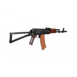 Страйкбольный автомат E&L ELAKS74N AEG Essential Steel and real wood - EL-A105S